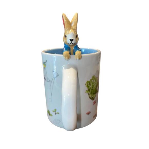The World of Beatrix Potter PETER RABBIT 3D Jumbo Ceramic Mug ZRIKE BRANDS - Picture 3 of 10